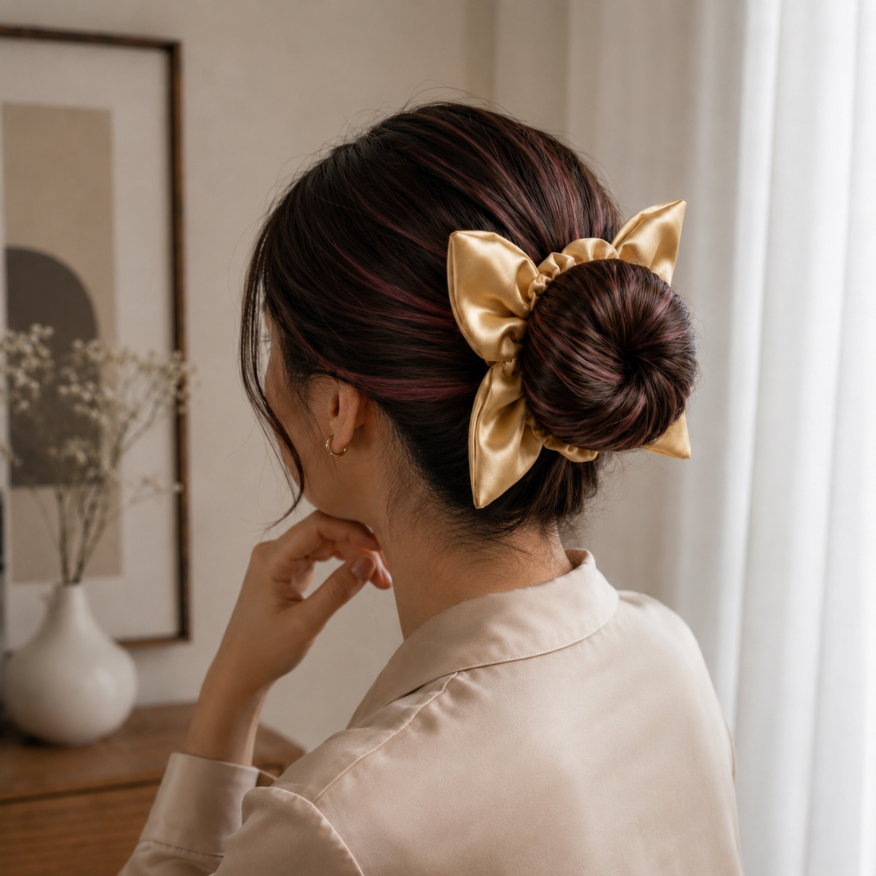 Butterfly Scrunchie - Golden Hour